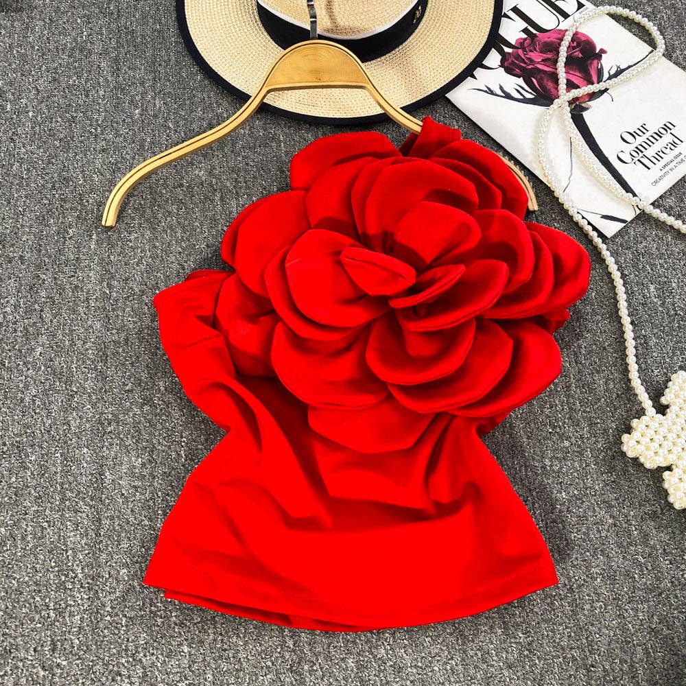 KK Bloom – Engroshandel Bluse - Dame – Floral Tube Top3