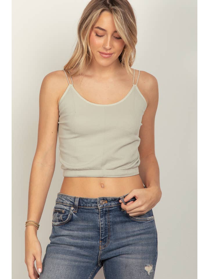 VERY J - Vente Débardeur – femme - NT11660 - Débardeur Slim Fit à double bretelle, doux et extensible1