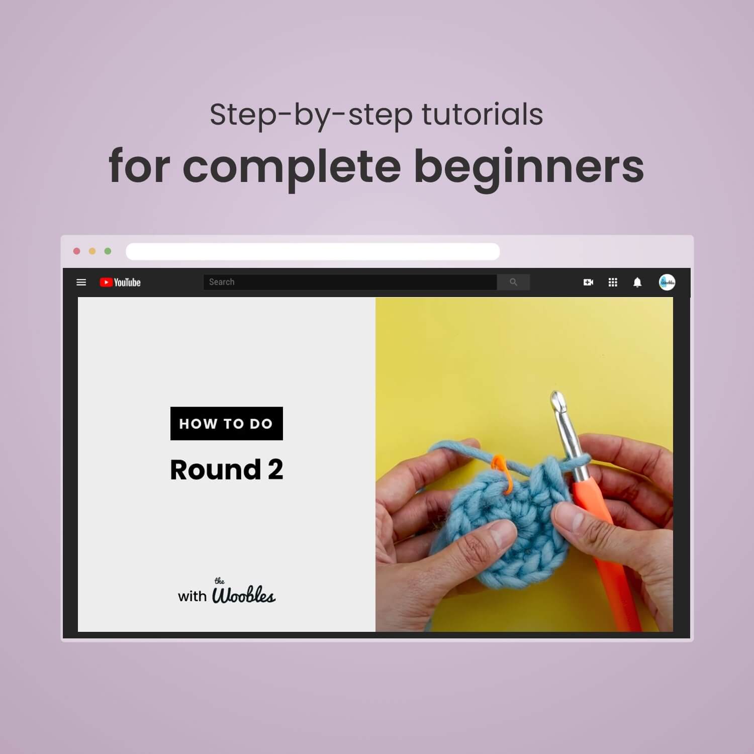 The Woobles - Wholesale Knitting/Crochet Supplies - Pierre the Penguin Beginner Crochet Kit6