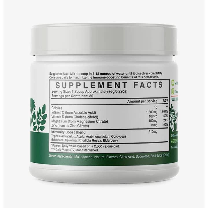 Baba's Remedies - Wholesale Powdered Health Drink - Baba's Remedies Immunity & Allergy Powder Mixed Berry3