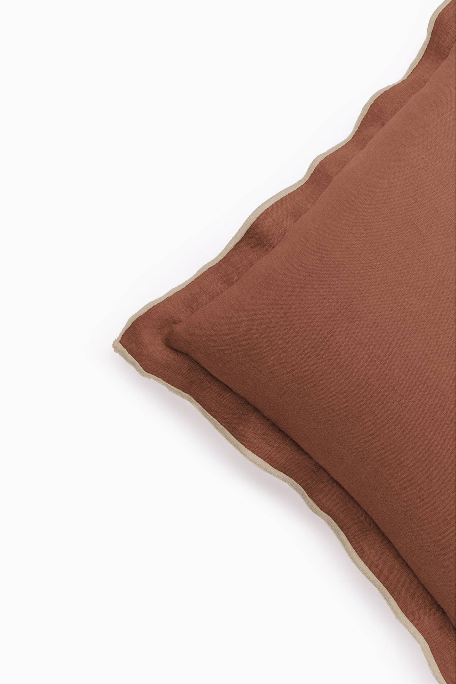 Live Linen – wholesale Prydnadskuddfodral – Naturligt nålarbete linnekuddfodral – Texturerat, handgjort1