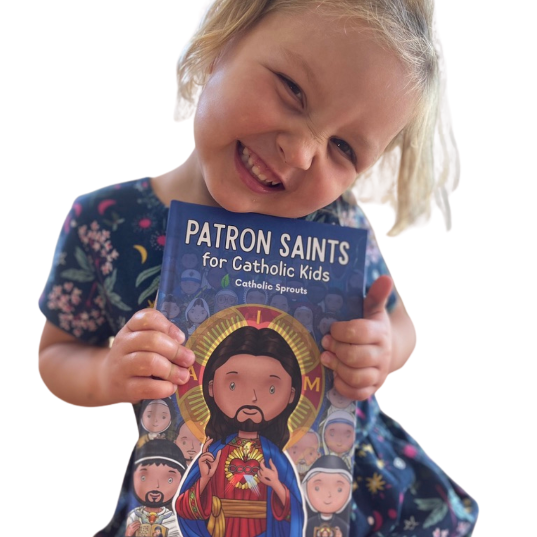 Catholic Sprouts LLC - Wholesale Religion Book - Patron Saints for Catholic Kids1