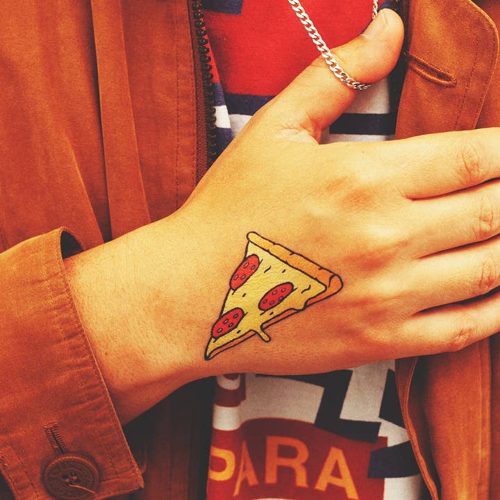 PEPPERONI Tattoo (Pack of 2) for wholesale by Tattoonie