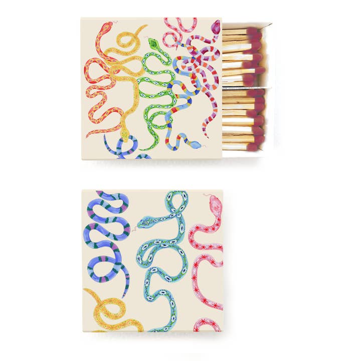 Streichholzschachtel mit Schlangen für den Großhandel von Adelfi