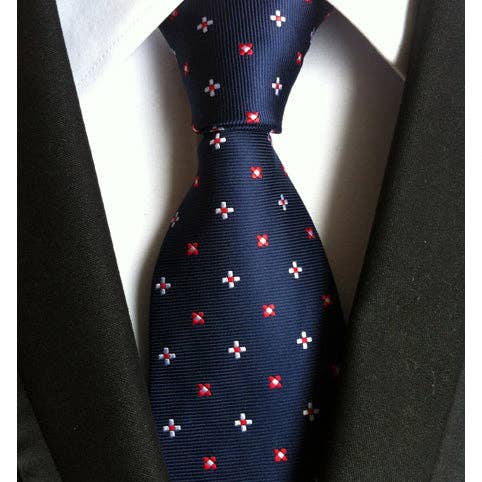 Infinite Basics - Wholesale Necktie - Men's - Men’s Neckties – Formal Classic Patterned Tie (50 Style Options, B Series)9