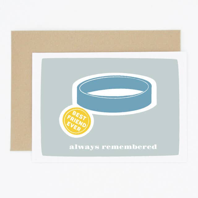 Carte de condoléances pour animal domestique pour la vente par Madame Annie et Fils