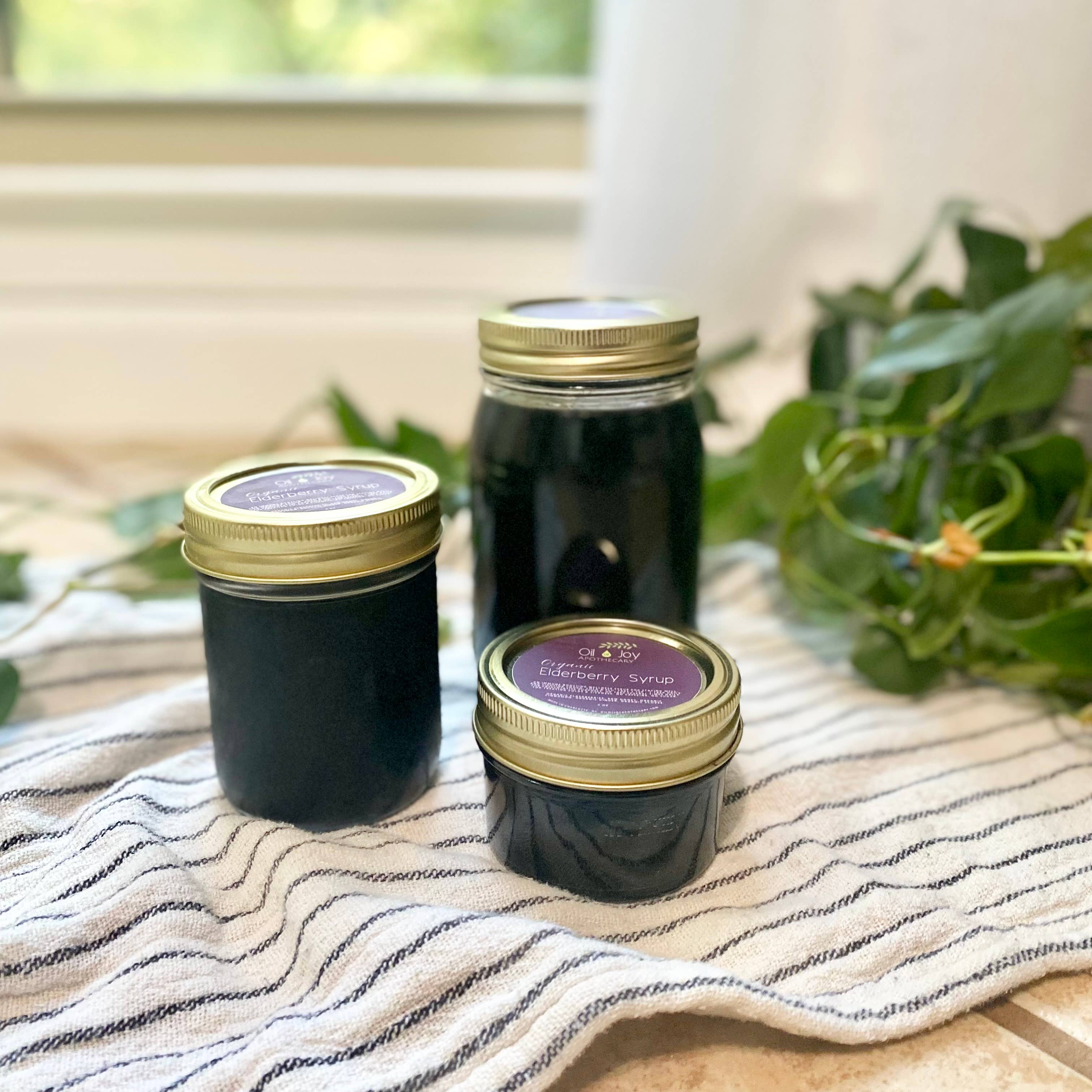 Oil of Joy Apothecary - Wholesale Tincture - Elderberry Syrup, Organic3