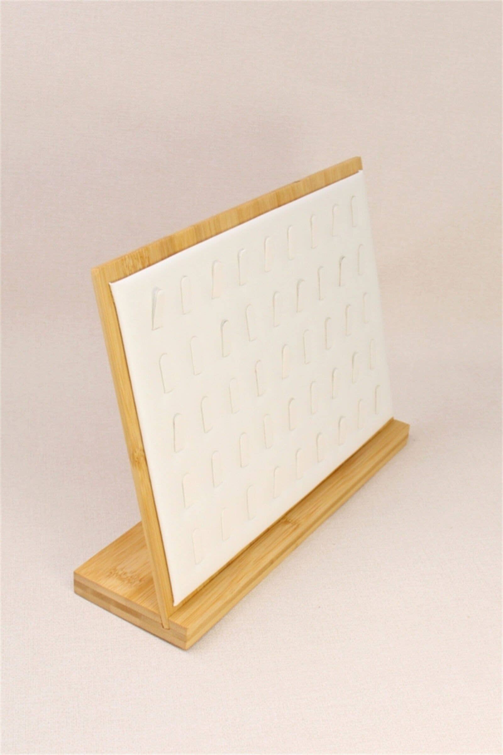 BELLISSIMA BIJOUX - Wholesale Jewelry Stand & Display - Bamboo Ring Display – 45 Slots1