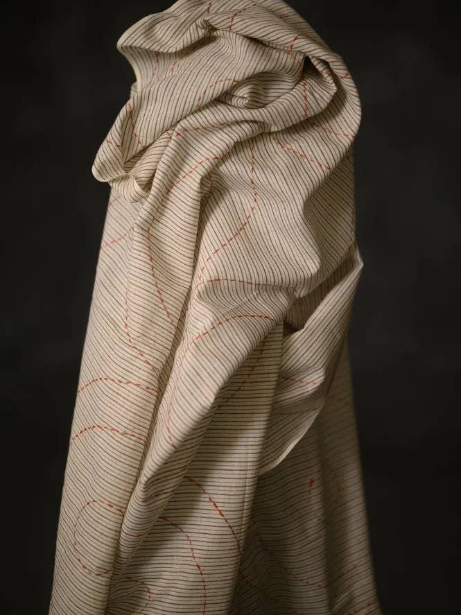 Jammy Rings Kantha-sting i indisk bomuld 12 m for engroshandel hos Merchant and Mills