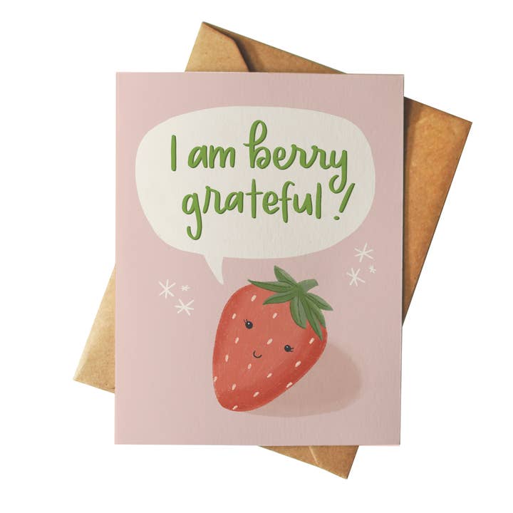 Berry Grateful for wholesale by Mazapan Paper Co.