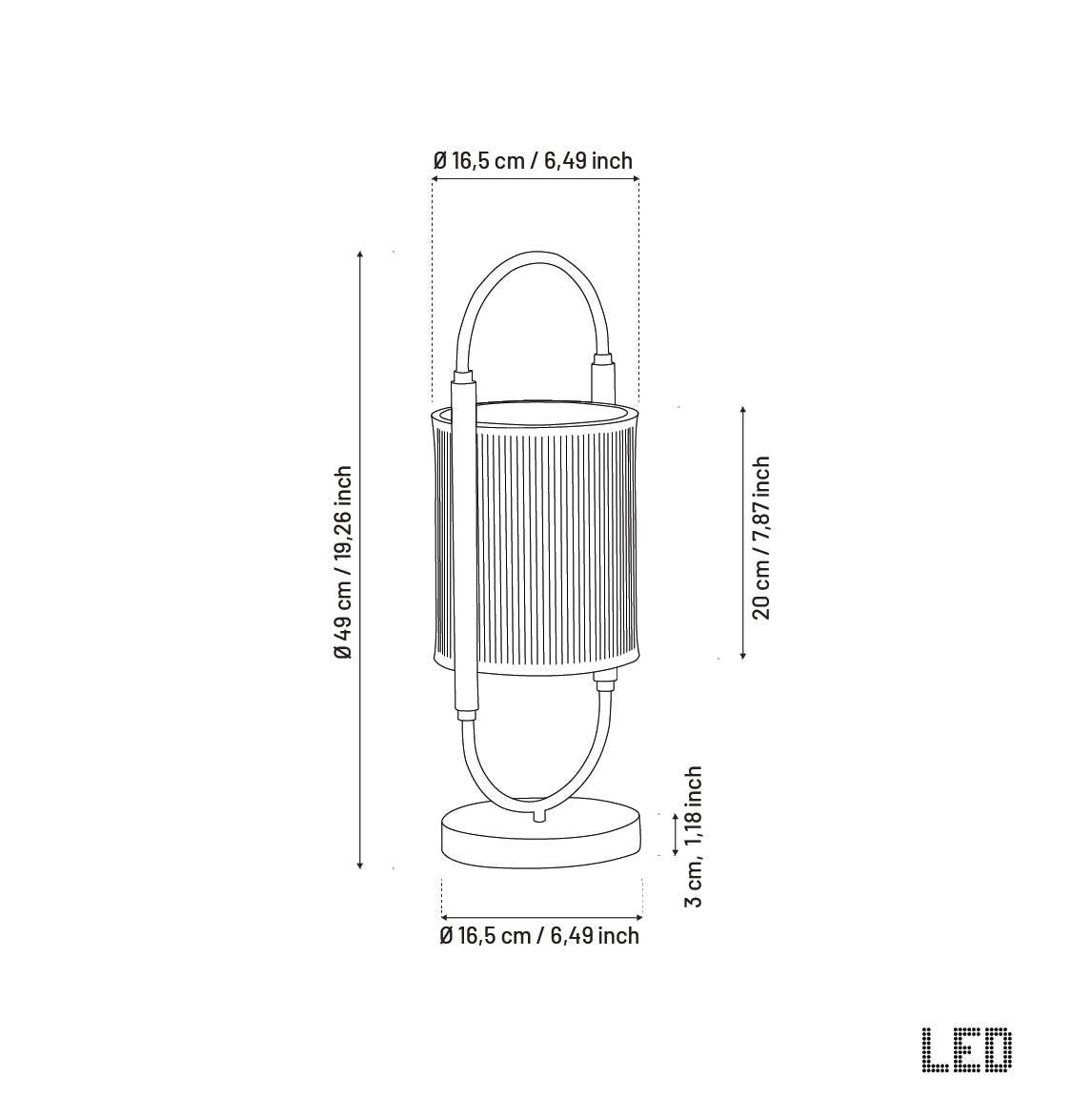 HEKA LIGHTING & TRADING LTD - Wholesale Accent/Desk Lamp - Alaca Single Acrylic Table Lamp9