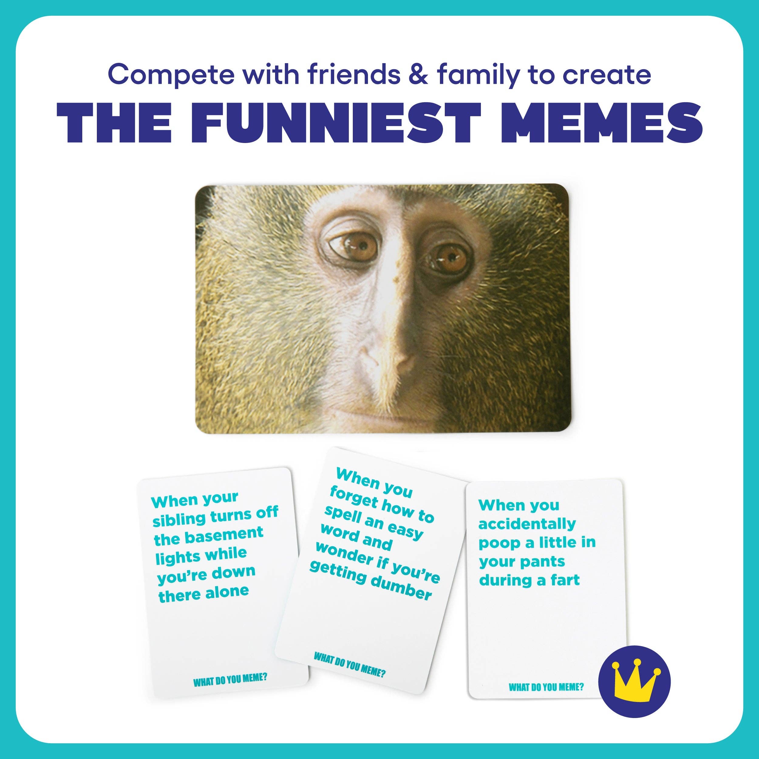What Do You Meme - Wholesale Card Game - What Do You Meme?® Family Edition - The Hilarious Family Card Game for Meme Lovers1