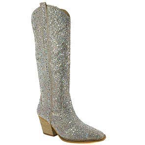 Bamboo on sale sequin boots