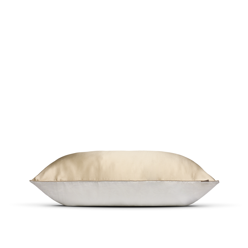 Emily's Pillow - Wholesale Bedding Pillowcase/Sham - Bi-Face Silk and Linen Pillowcase2