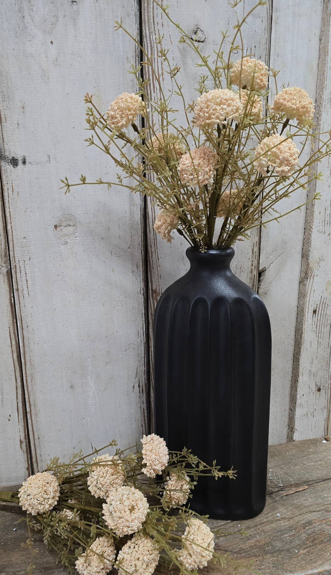 Wholesale Home Decor - Wholesale Artificial Flowers - Ivory Yarrow Pick0