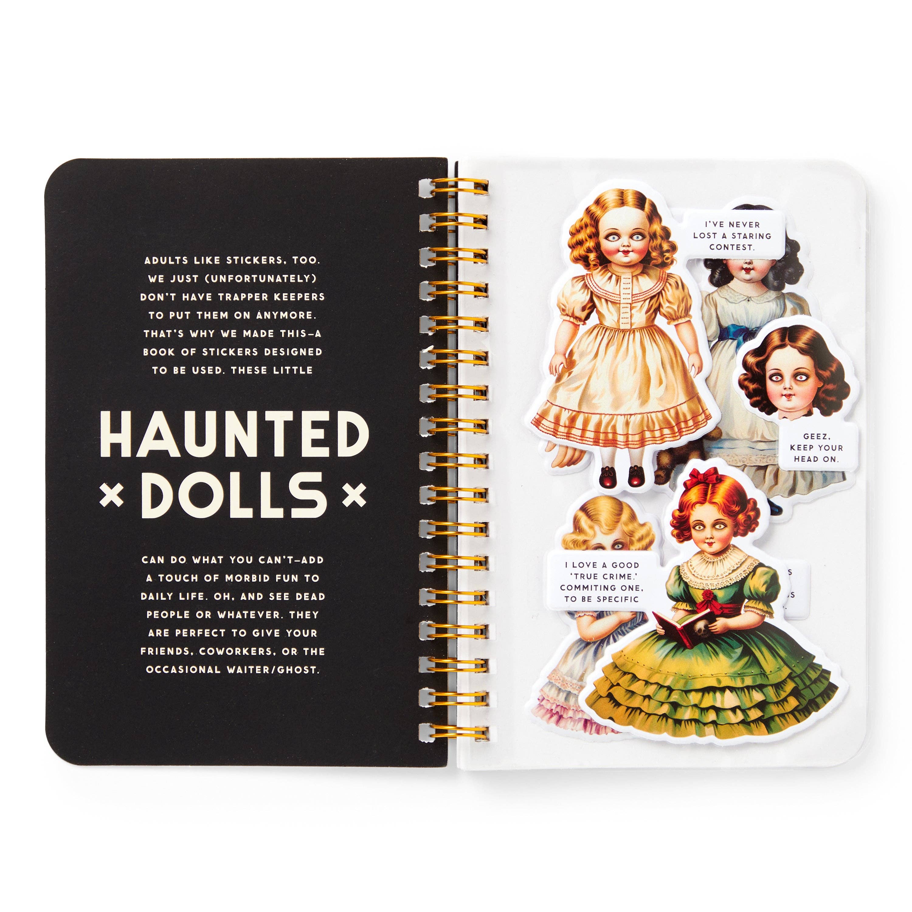 Abrams & Chronicle Books – wholesale Sticker – Haunted Dolls Sticker Book (Sticker Book or Pack)1