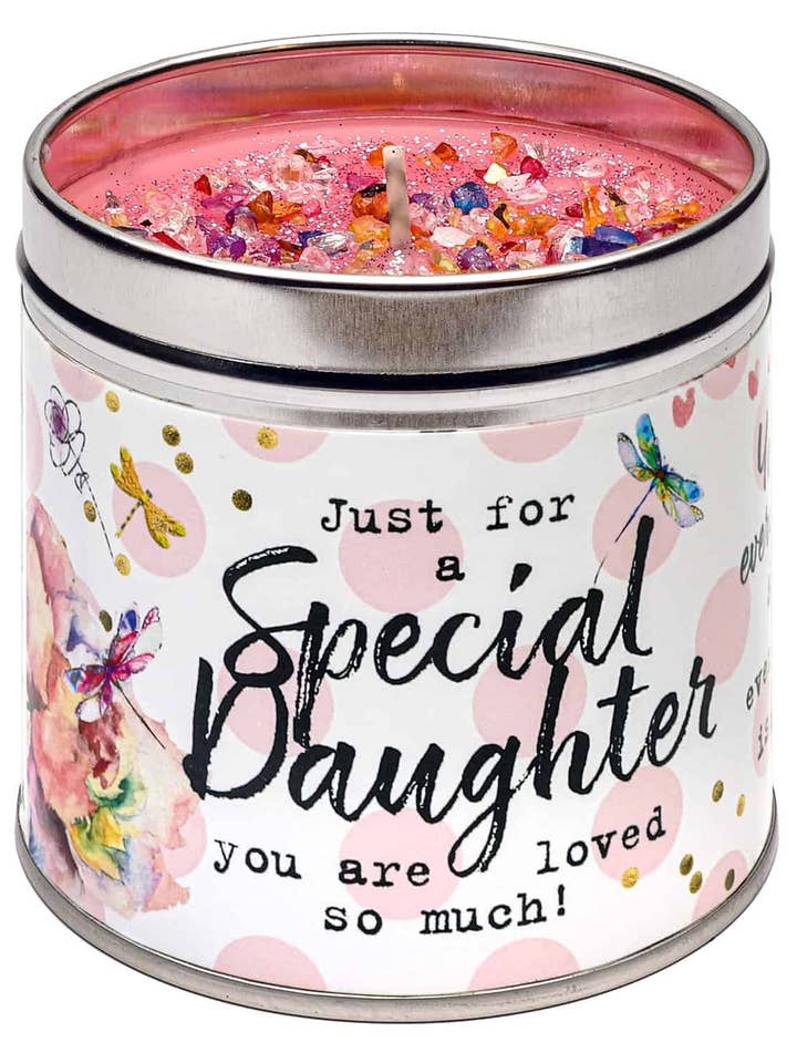 JUST BECAUSE CANDLES – SPECIAL DAUGHTER for wholesale by Best Kept Secrets