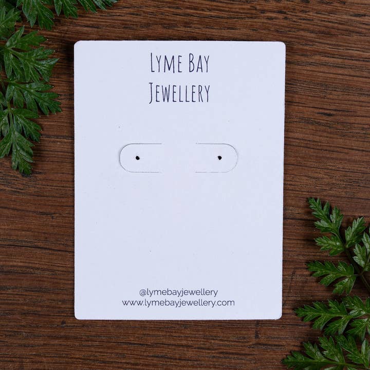 Fernery Designs - Wholesale Jewelry Stand & Display - Custom Printed Hoop Earring Display Cards with flaps & holes7