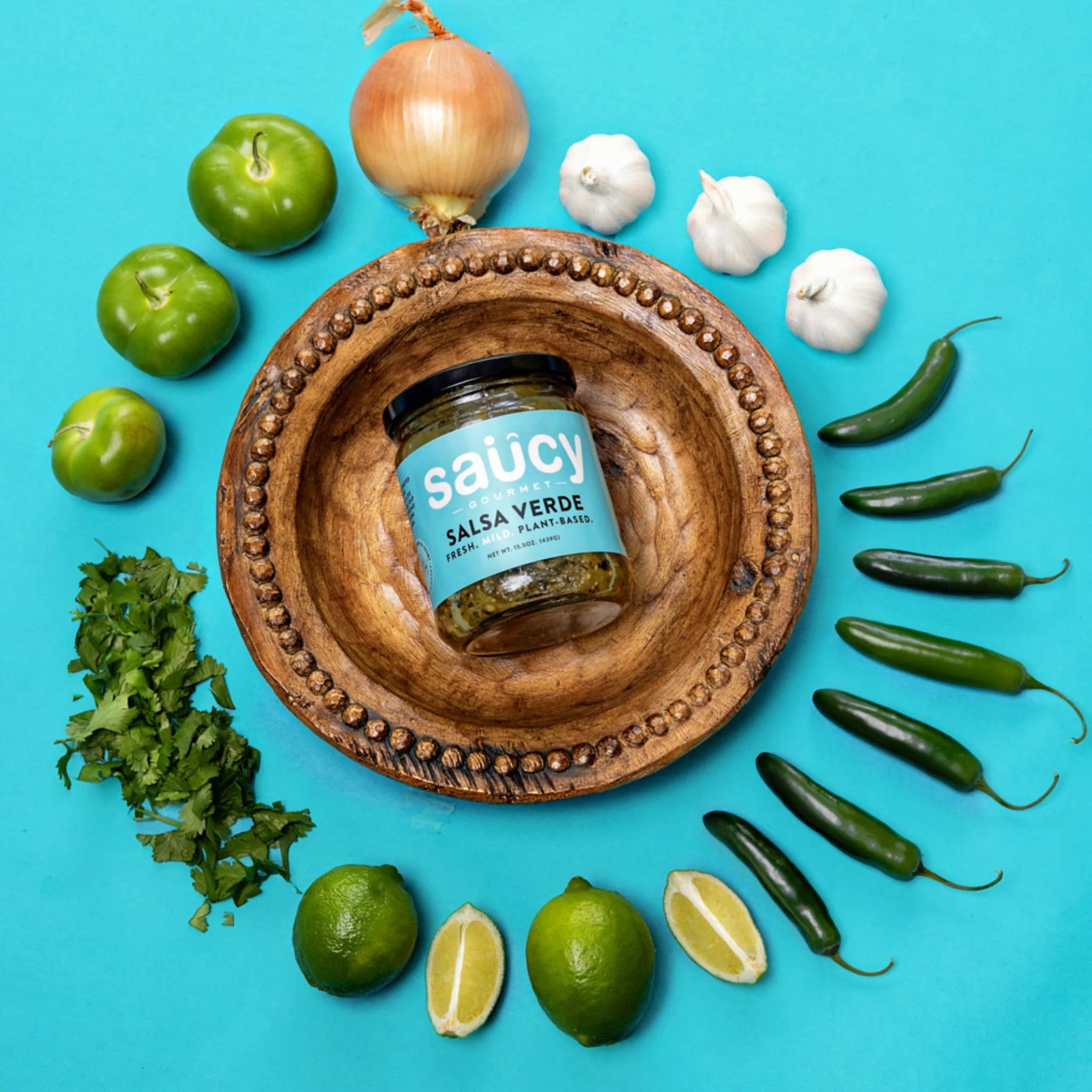 Saucy Gourmet - Vente Salsa - SALSA VERDE1