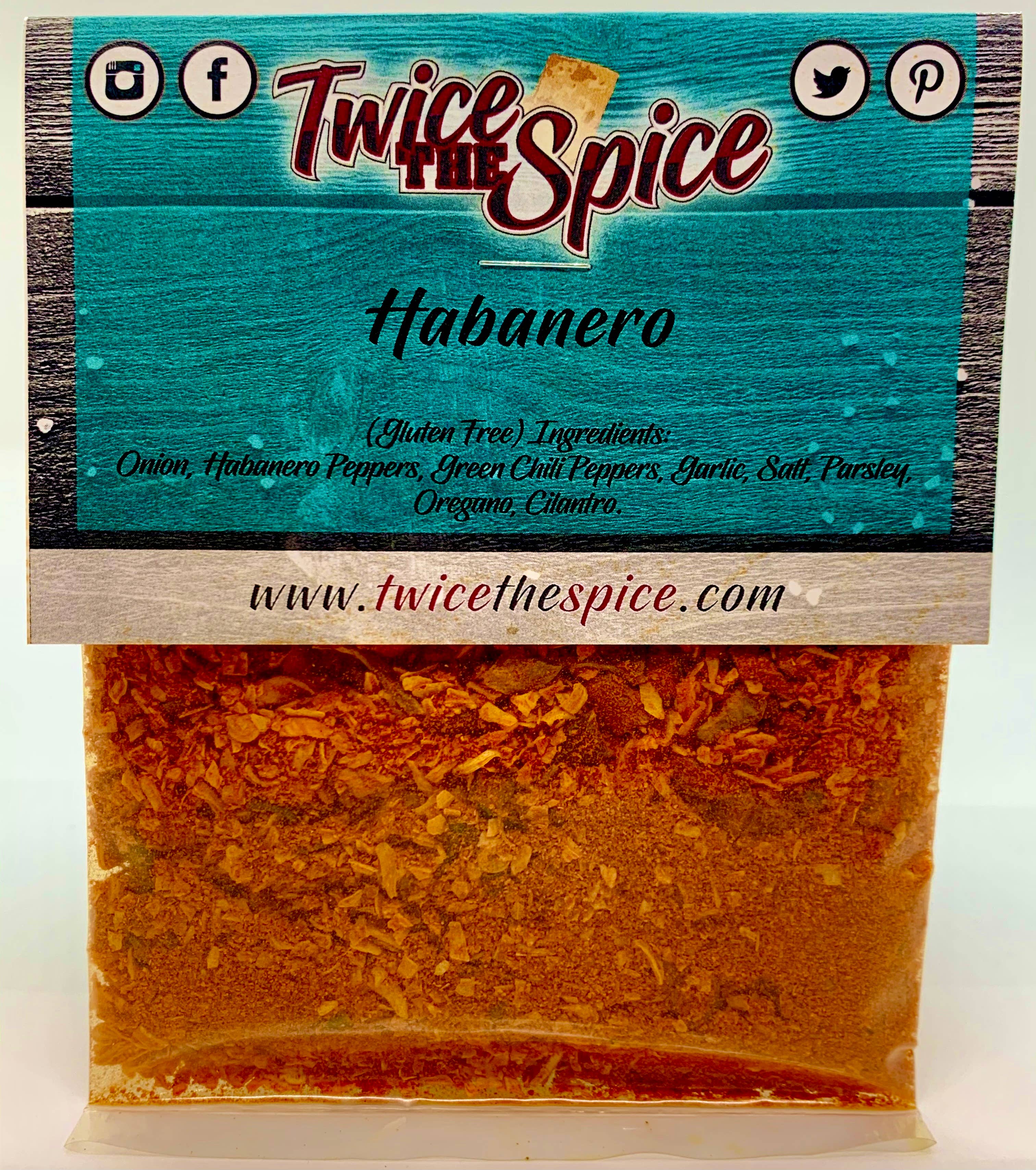 Twice the Spice - Wholesale Dried spice mix - Habanero