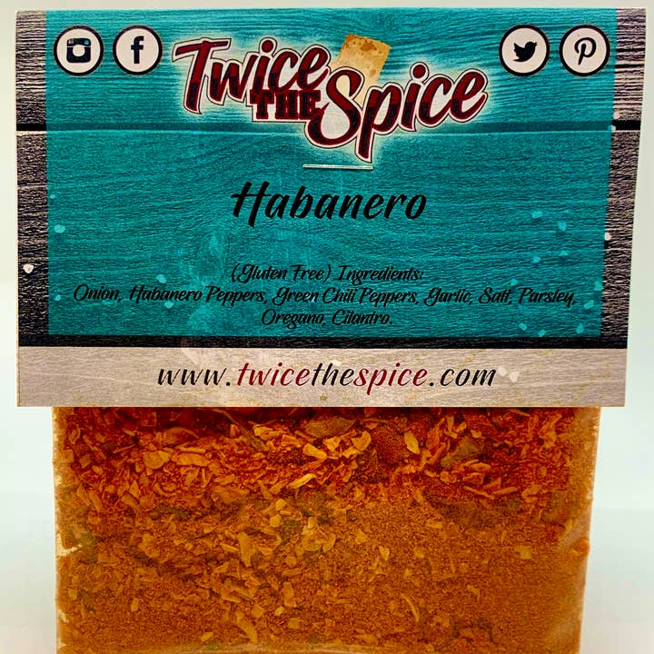 Twice the Spice - Wholesale Dried spice mix - Habanero0