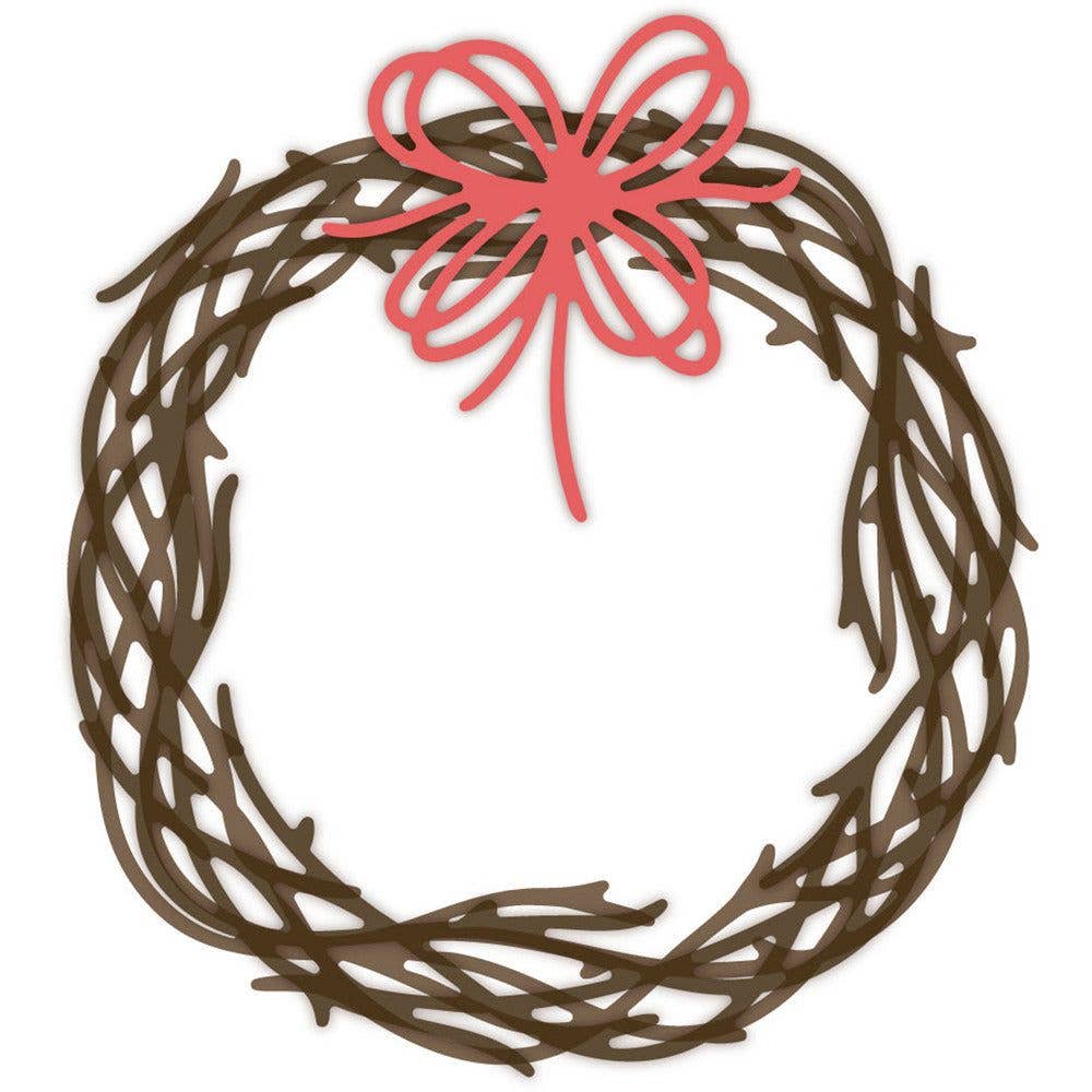 Honey Bee Stamps – Engroshandel DIY-hobbysæt – Grapevine Krans - Honey Cuts - Uafhængige Dies0