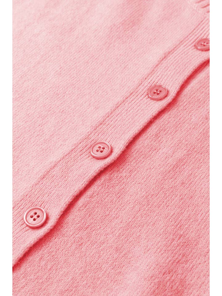 66DISCO - Vente Cardigan – femme - Cardigan en maille à manches 3/4 avec boutons (S-XL)24