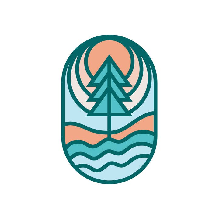 GeoTree - Vinyl-Aufkleber für den Großhandel von Graphic Heart