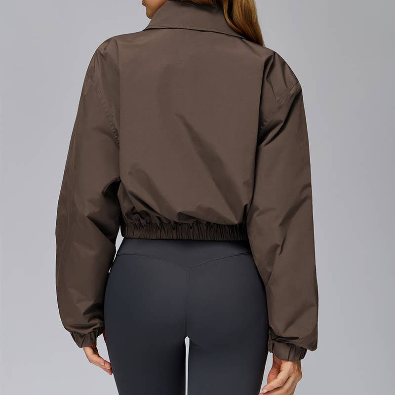 WONDERXFANS - Wholesale Athletic Jacket - Women's - FULL ZIPPER AND LONG SLEEVE OUTDOOR JACKET11