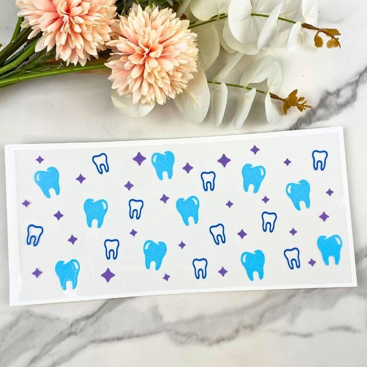 Dentist | 16 oz UV DTF Wrap for wholesale by HKS Custom Designs