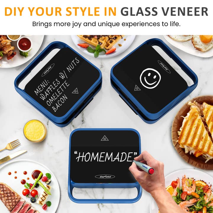 Heynemo - Wholesale Kitchen Appliance - 3 in 1 Sandwich Maker, Electric Waffle Maker6