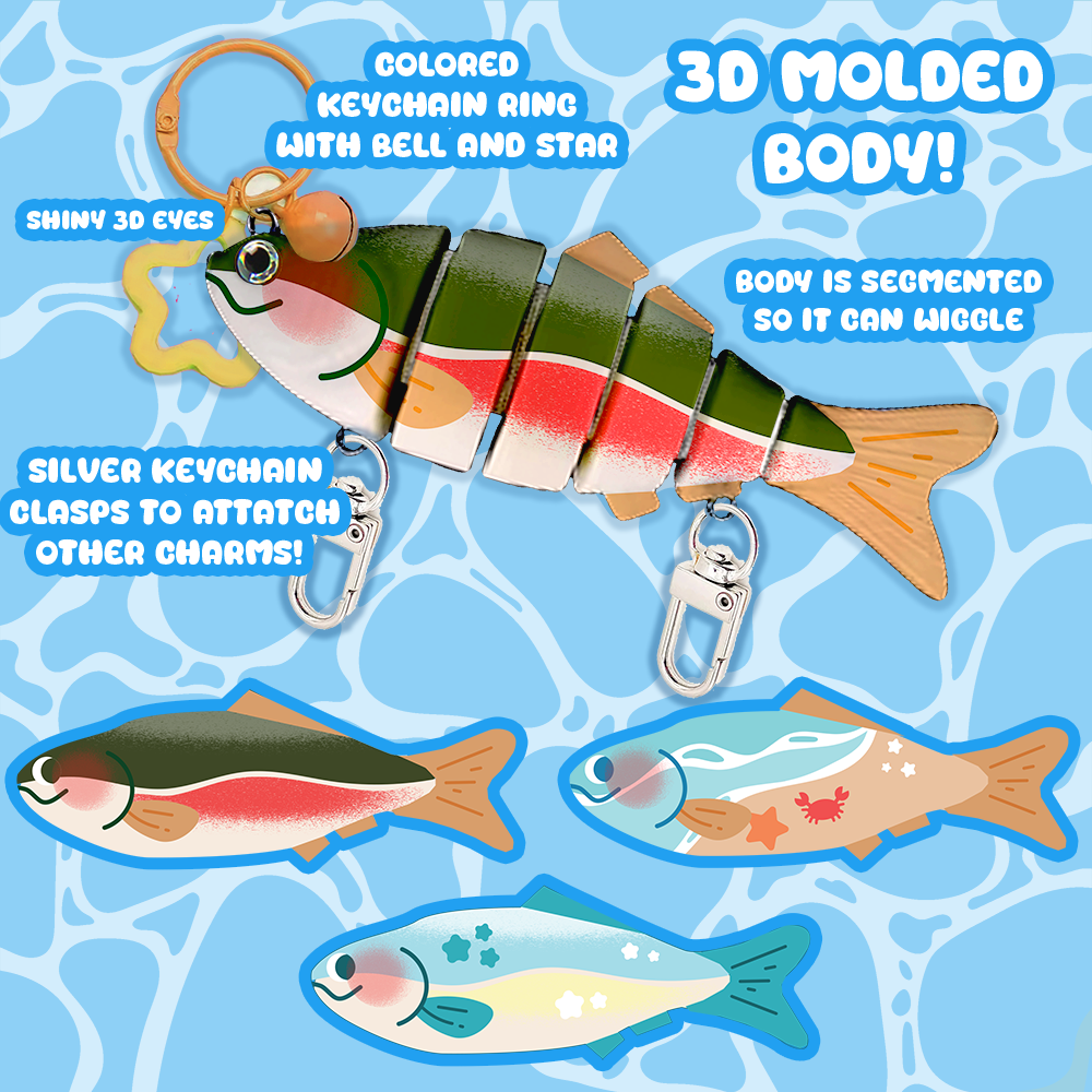 Fiveboos Inc - Wholesale Keychain - Women's - Fishing Lure Keychain1