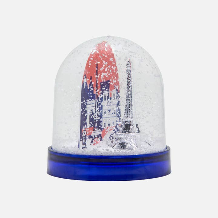 Les Parisettes - Wholesale Sneeuwbol - Kinderen en baby - Sneeuwbol blauw wit rood