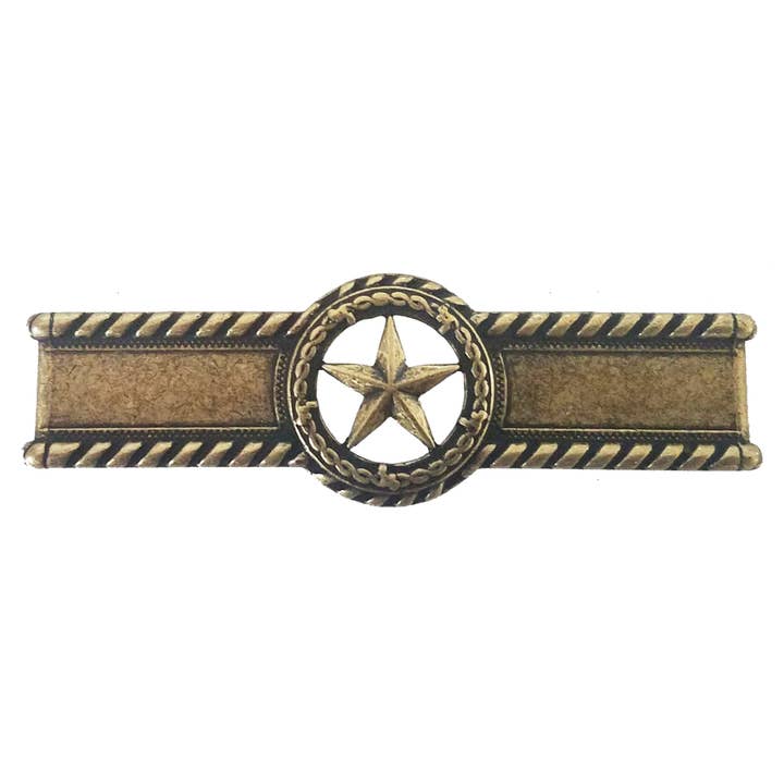 Poignée Star avec Barbwire AB pour la vente par Rustic Iron Store