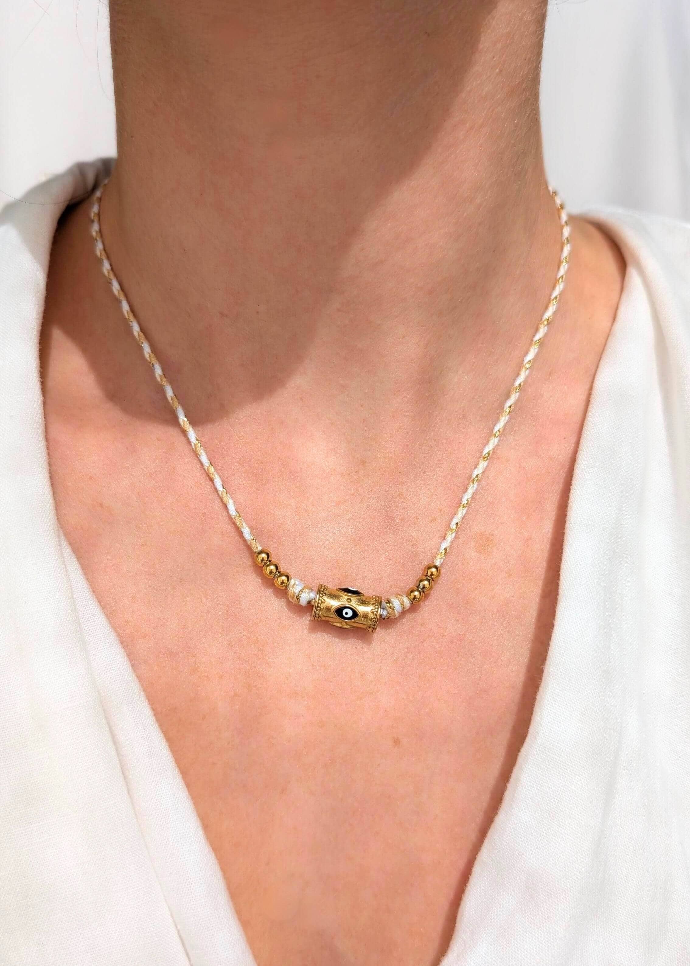 L'Atelier d'Artémis - Wholesale Halskettinghanger - INDI twee-in-één sieraad – omvormbare ketting & armband19