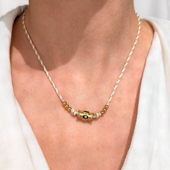 L'Atelier d'Artémis - Wholesale Halskettinghanger - INDI twee-in-één sieraad – omvormbare ketting & armband19