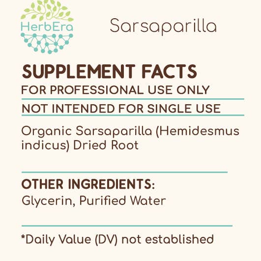 HerbEra - Wholesale Tincture - Sarsaparilla Tincture7