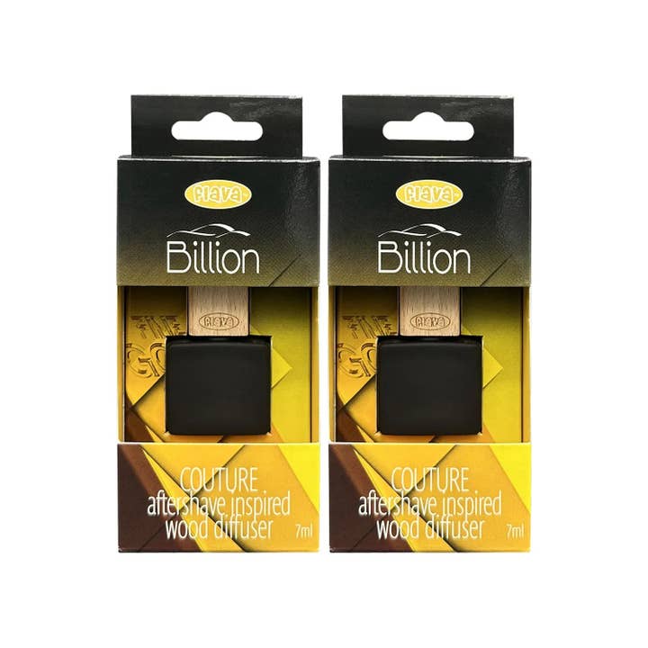 Flava Couture Wood Car Air Freshener - Billion for wholesale by Flava Car Scents