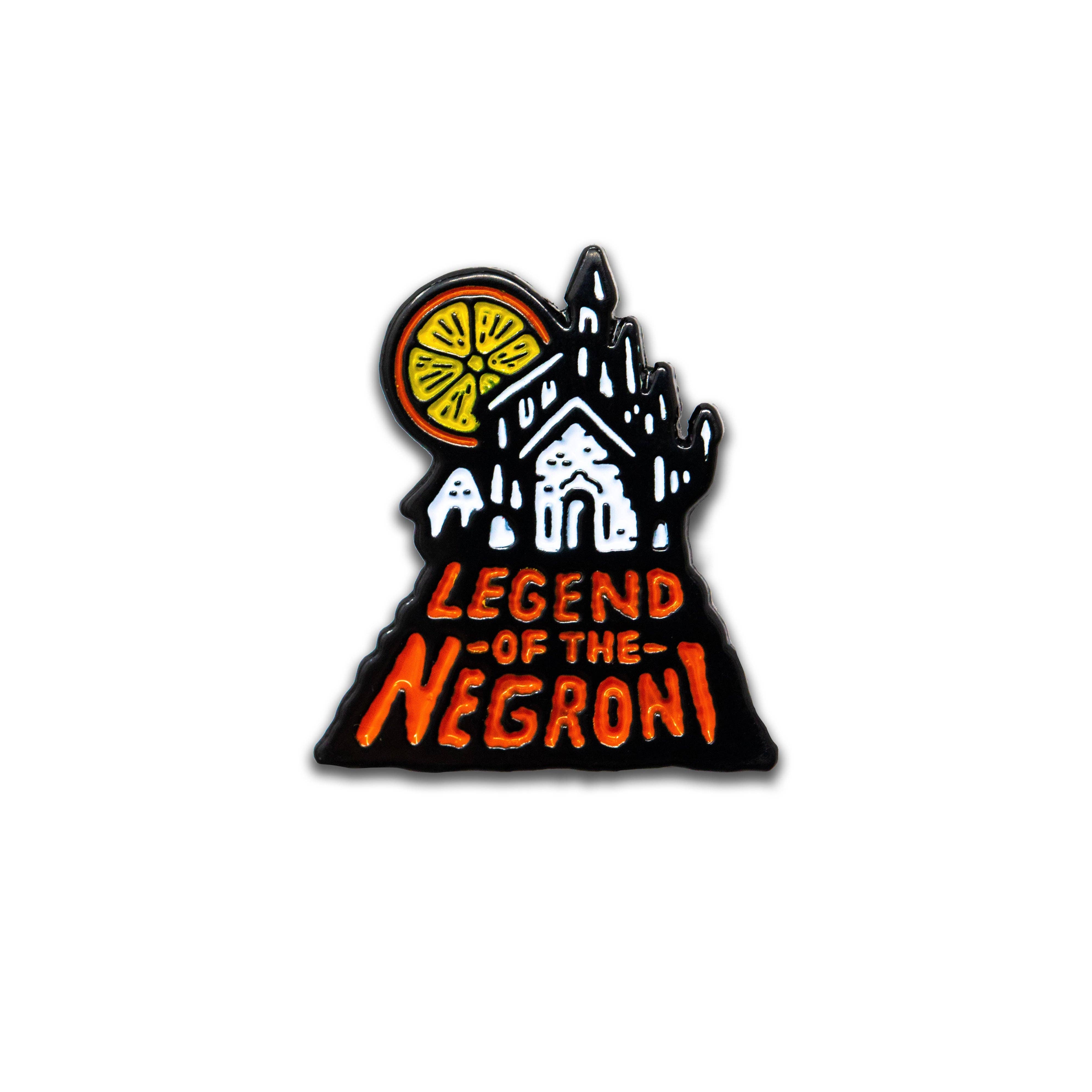 Mover & Shaker - Wholesale Lapel Pin/Button - The Negroni Lair Pin0