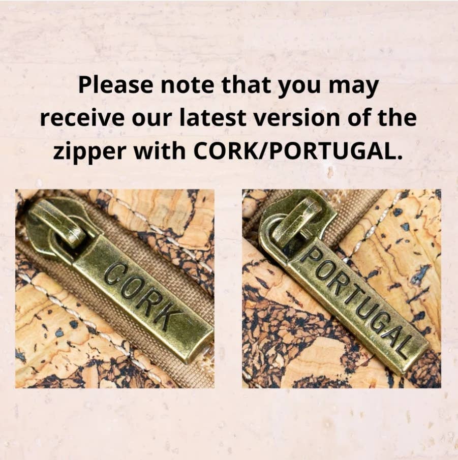 Meninas Bonitas Cork - Wholesale Crossbody Bag - Women's - Natural Cork and Printed Design Women's Crossbody Bag BAG-221