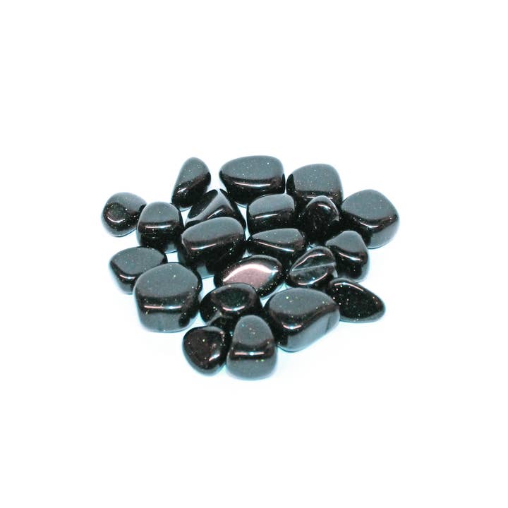 Green Goldstone Polished Tumblestone Healing Crystals for wholesale by The Psychic Tree