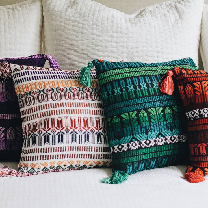 Upavim Crafts - Wholesale Throw/Decorative Pillow - Guatemalan Brocade Throw Pillow8