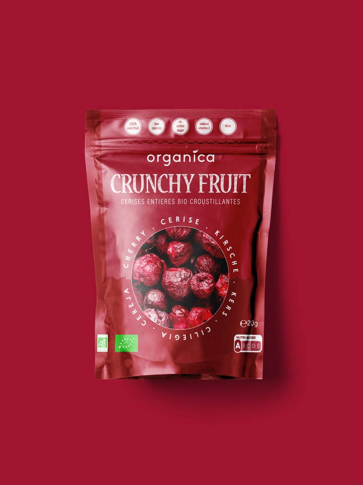Cerises lyophilisées bio 100% pur fruit | Organica Food pour la vente par Organica
