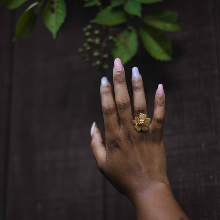 Perennial Peaces - Wholesale Jewelry Set - Cork Textile Torah Set1