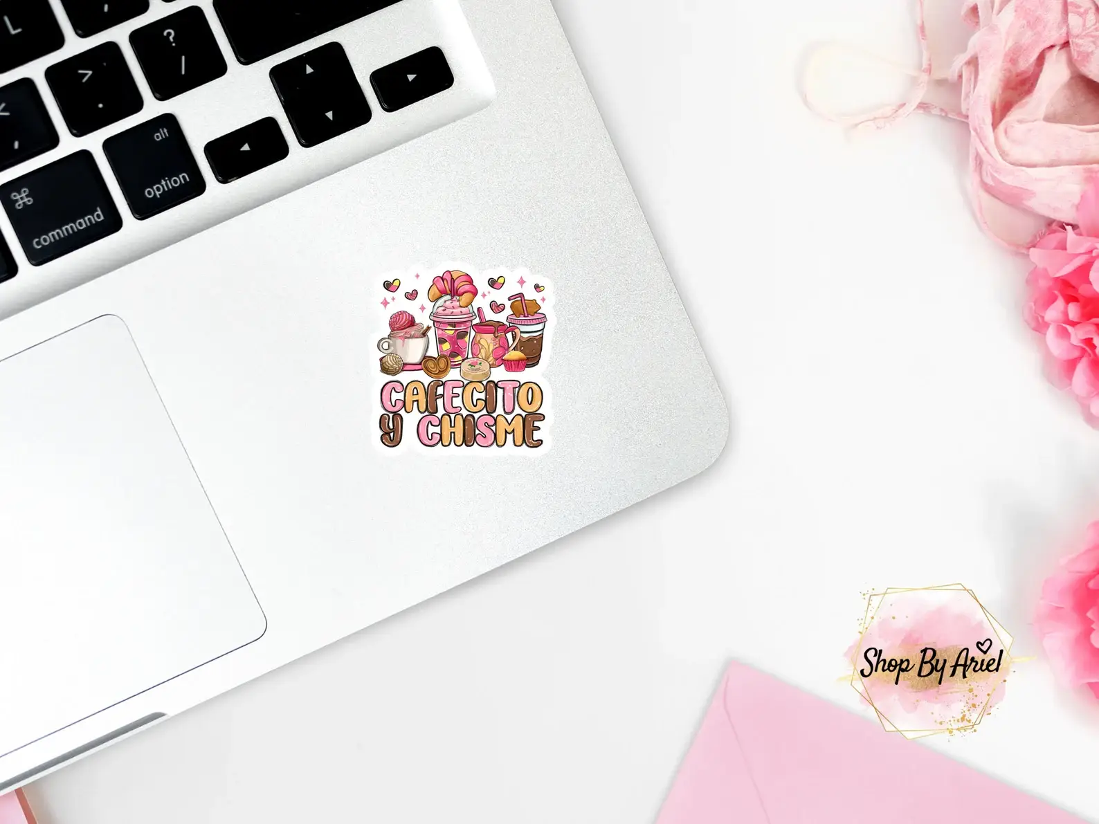 ShopByAriel - Wholesale Sticker - Cafecito Y Chisme Stickers| Conchas Stickers | Pan dulce|4
