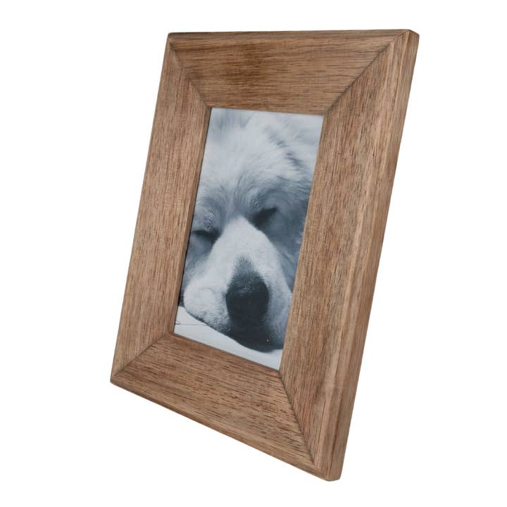 Foreside Home & Garden - Wholesale Picture Frame - Ridley 4x6 Photo Natural Picture Frame Wood