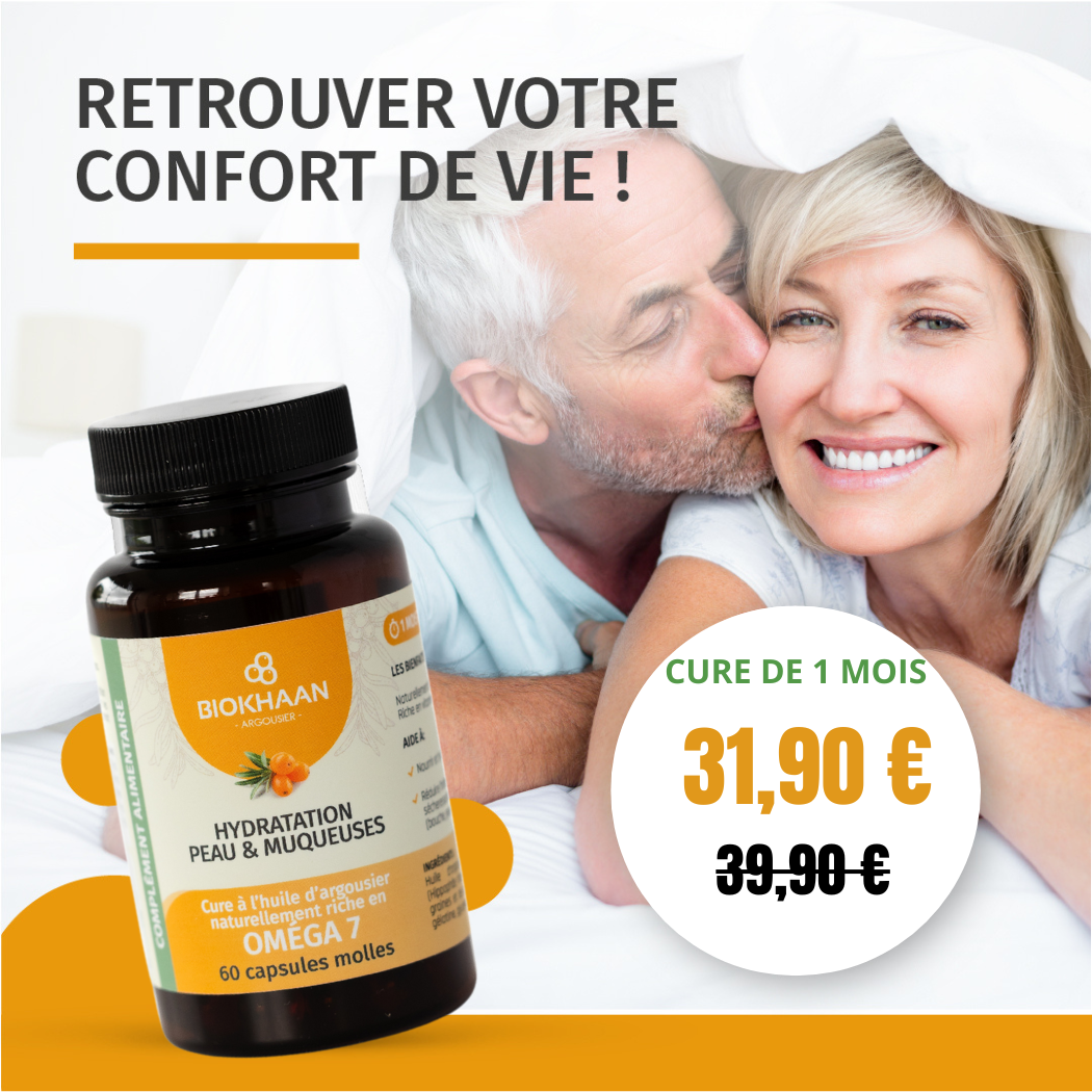 BIOKHAAN - Wholesale Oral Supplement/Vitamin - 60 Seabuckthorn Softgels /Moisturing skin & Mucous membranes1