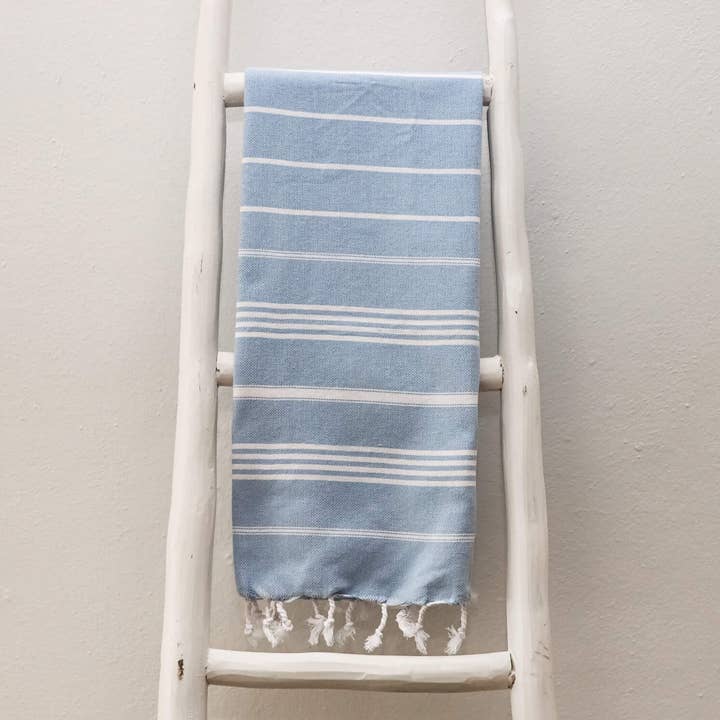 Gediz Blue Kitchen Towel 50x100 cm - 20''x40'' for wholesale by PESHCE