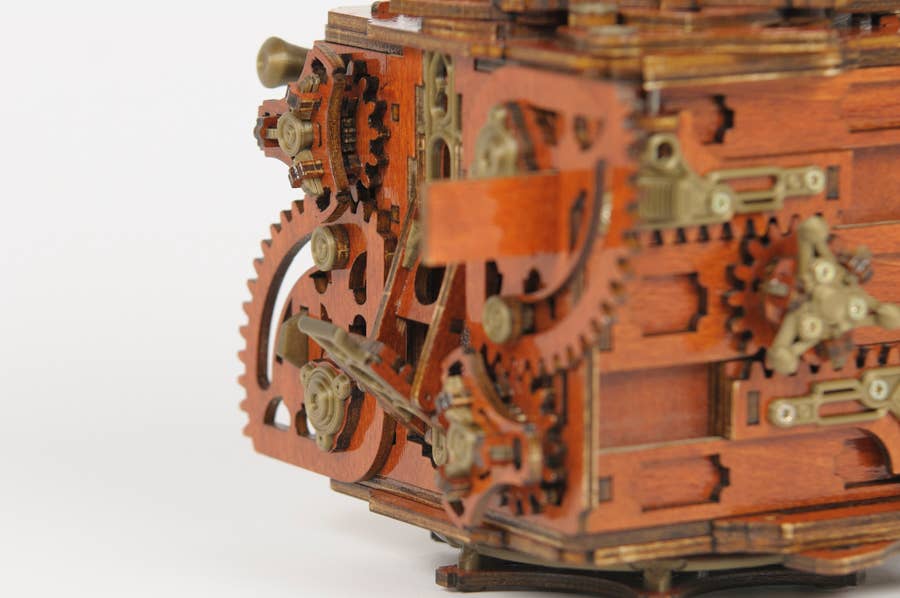 NKD Puzzle - Venta al por mayor Kit de manualidades - El famoso rompecabezas steampunk de boxeo en el kit « MECANIGMA »14