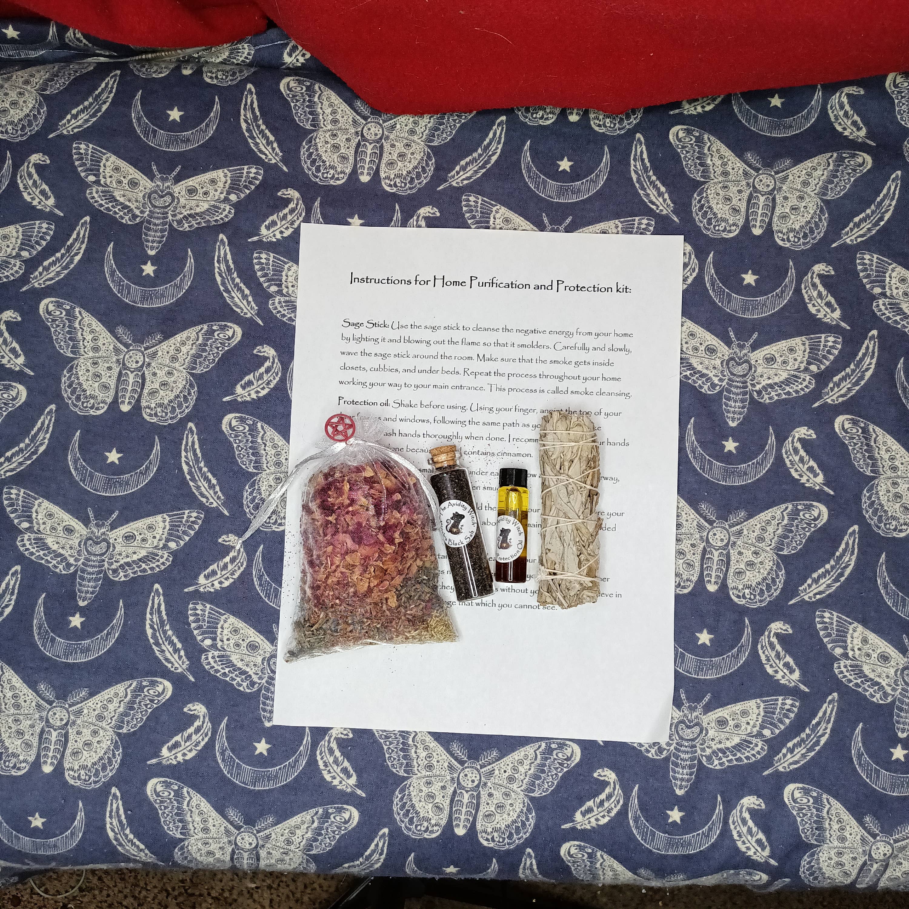 The Avidity Witch - Wholesale Meditation Supplies - Home Purification and Protection Spell Kit6